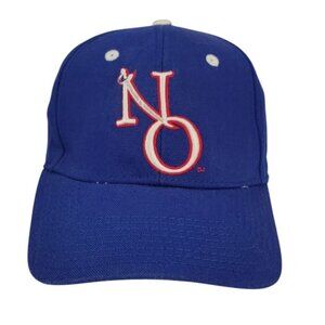 Vintage The Game PRO Fitted Hat 7 1/8 – New Orleans “NO” Logo & Pirate Mascot –